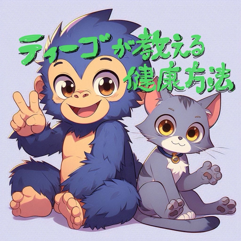 vol.1【健康】ゴリラのティーゴが語る！ネコのテトに教える健康の秘訣